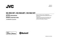 JVC KD-R852BT-Owners-Manual